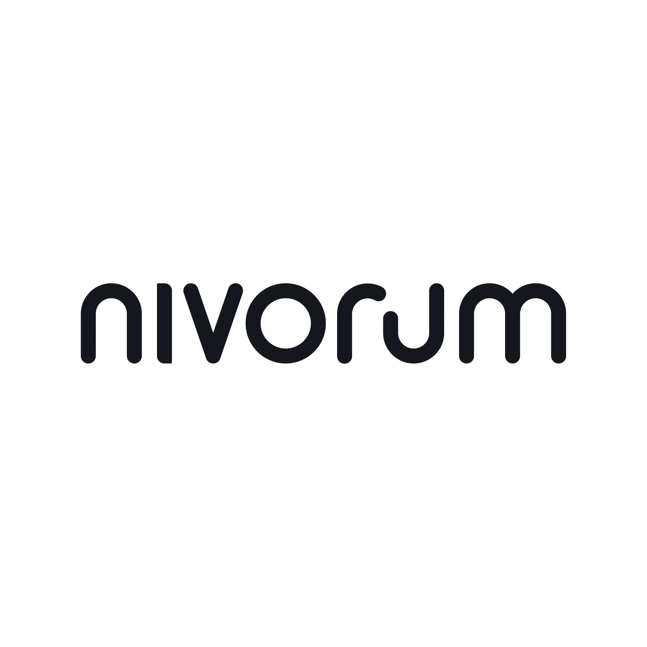 Nivorum logo, branding voor een installateur door White Page Marketing